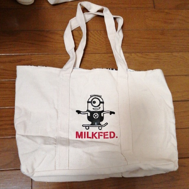 MILKFED.(ミルクフェド)のMILKFED MOOK本付録　コラボ　ミニオン レディースのバッグ(トートバッグ)の商品写真