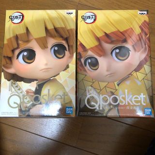 バンダイ(BANDAI)の我妻善逸 qposket  ノーマルカラー セピアカラー(アニメ/ゲーム)