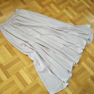 ロートレアモン(LAUTREAMONT)の★LAUTREAMONTロートレアモン*ロングスカートsize38 グレージユ★(ロングスカート)