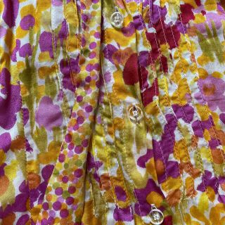 Max Mara - MARELLA マレーラ シルクコットン花柄ブラウス 40の通販 by
