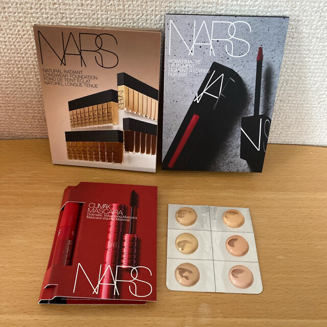 NARS NARS ロングウェアファンデーション リップ マスカラ サンプル 試供品 の通販 by もも's shop｜ナーズならラクマ