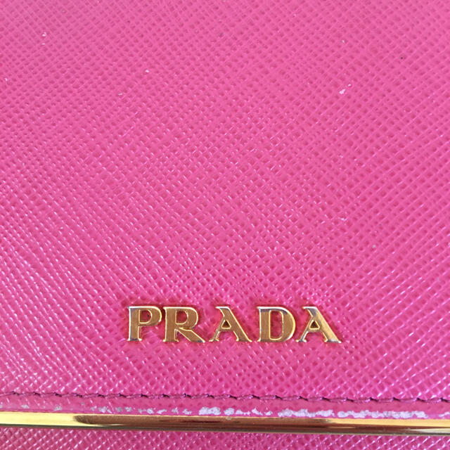 PRADA ピンク 長財布 財布の通販 by みたらし団子|プラダならラクマ - プラダ PRADA サフィアーノ 人気絶頂