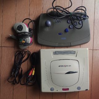 セガ(SEGA)のセガサターン　本体　ジョイスティック(家庭用ゲーム機本体)