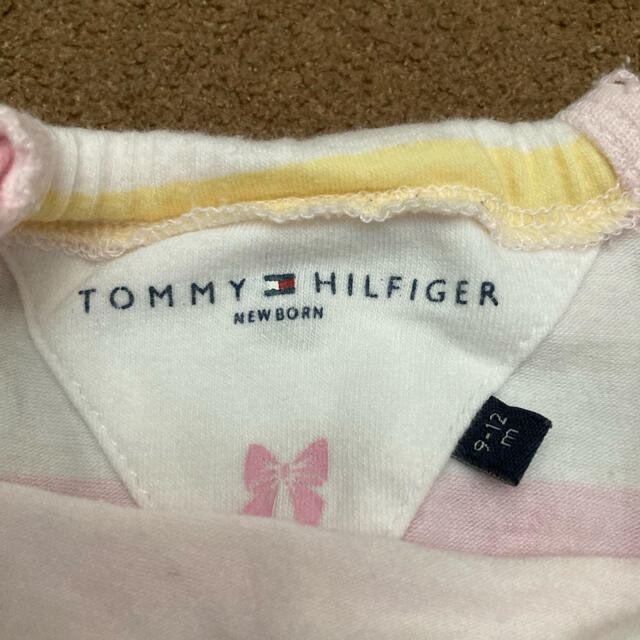 TOMMY HILFIGER(トミーヒルフィガー)のTOMMY  HILFIGER キャミ　パンツ　セット　9-12m キッズ/ベビー/マタニティのベビー服(~85cm)(パンツ)の商品写真