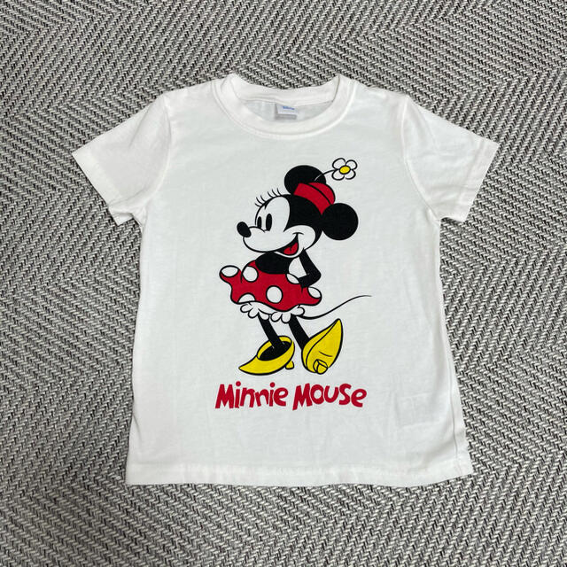 Disney(ディズニー)の子供服 Tシャツ 女の子用 ミニー 半袖 キッズ/ベビー/マタニティのキッズ服女の子用(90cm~)(Tシャツ/カットソー)の商品写真