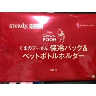 steady. 5月号 付録 保冷バッグ&ペットボトルホルダー(弁当用品)