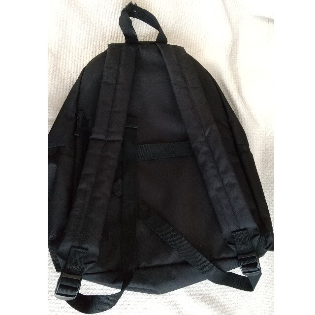 MUJI (無印良品)(ムジルシリョウヒン)の無印良品「肩の負担を軽くする 撥水 リュックサック 黒」難あり レディースのバッグ(リュック/バックパック)の商品写真