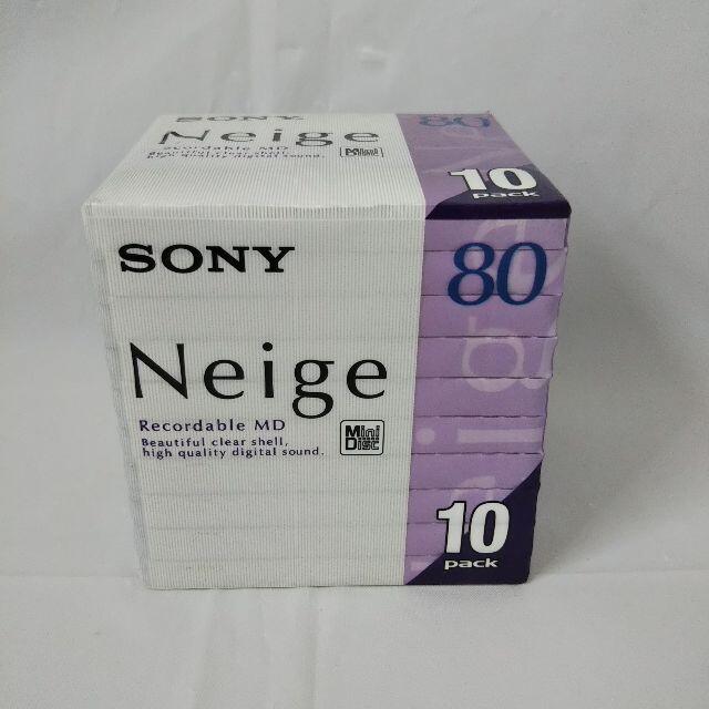 ★新品・未開封★ソニー　録音用ミニディスク　10枚入り　Neije