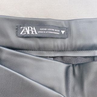 ザラ(ZARA)のZARA レザー スカート(ロングスカート)