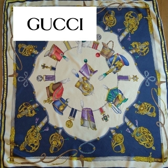 Gucci - GUCCI グッチ スカーフ【大判】の通販 by guu 's shop｜グッチ