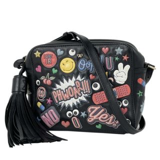 アニヤハインドマーチ(ANYA HINDMARCH)のアニヤ・ハインドマーチ クロスボディーバッグ ショルダーバッグ レディース 中古(ショルダーバッグ)