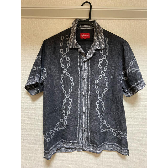 【国内正規品】Supreme Mosaic Silk Shirt L シャツ