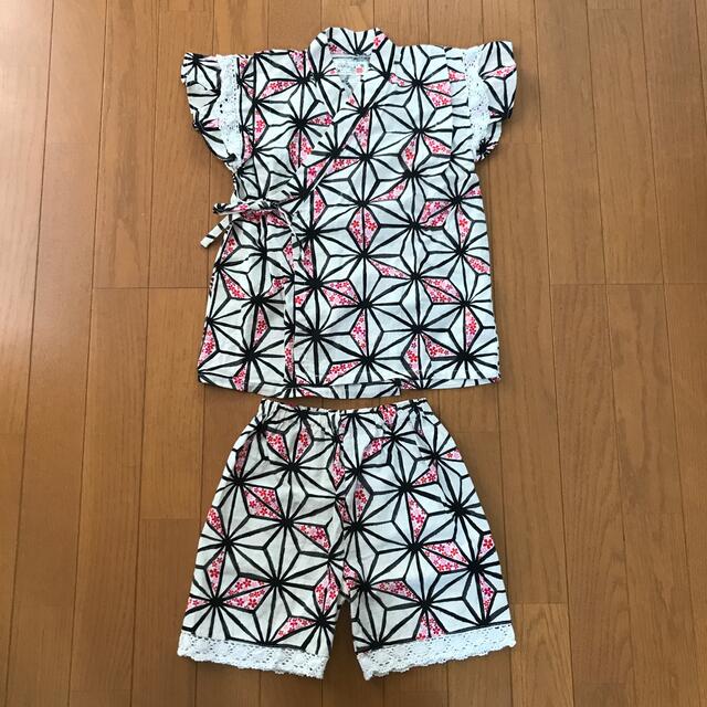 甚平　女の子120 キッズ/ベビー/マタニティのキッズ服女の子用(90cm~)(甚平/浴衣)の商品写真