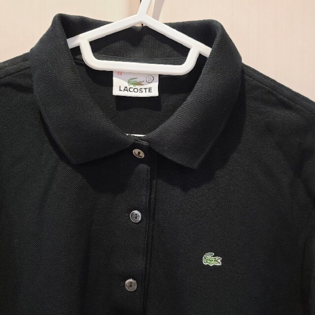 LACOSTE(ラコステ)の値下げ　LACOSTE　ポロシャツ　長袖 レディースのトップス(ポロシャツ)の商品写真