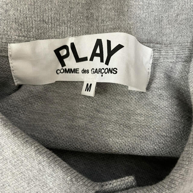 COMME des GARCONS(コムデギャルソン)のPLAY COMMEdesGARCONS プレイ コムデギャルソン ポロシャツM メンズのトップス(ポロシャツ)の商品写真