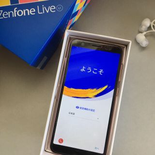 ゼンフォン(ZenFone)のASUS  ZenFone Live L1   32GB ZA550KL(スマートフォン本体)