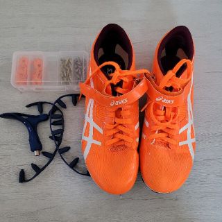 アシックス(asics)の美品☆asics  陸上スパイク 26.5cm トラック・土兼用(陸上競技)