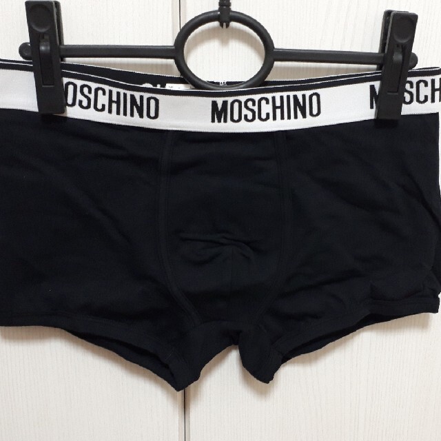 MOSCHINO(モスキーノ)のruiプロフ必読様専用【新品】MOSCHINOボクサーパンツMサイズBK4722 メンズのアンダーウェア(ボクサーパンツ)の商品写真