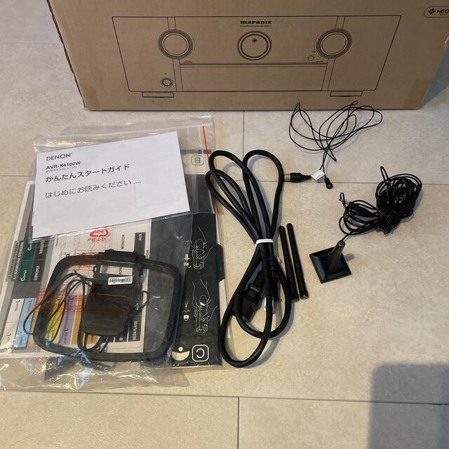 DENON - DENON AVR-X4100Wの通販 by kk's shop|デノンならラクマ
