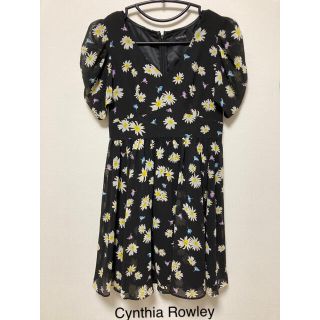 シンシアローリー(Cynthia Rowley)のシンシアローリーCynthia Rowley花柄ワンピース(ひざ丈ワンピース)