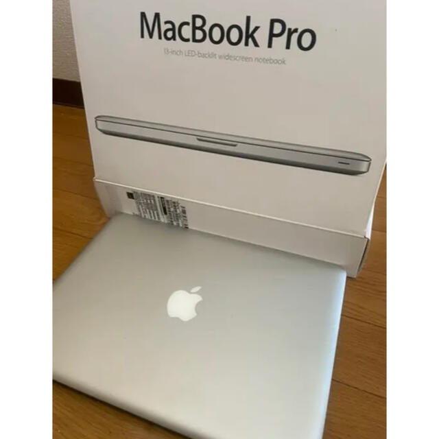 時間限定【Apple MacBook pro】13インチ　付属品•箱有り