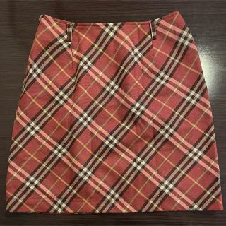 バーバリー(BURBERRY)の美品　バーバリー　スカート(ミニスカート)