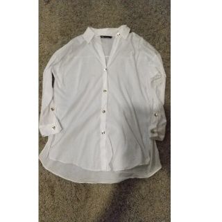 ザラ(ZARA)のZARA ロングシャツ(Tシャツ(長袖/七分))