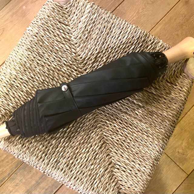 サンバリア100 日傘 2段折 黒-