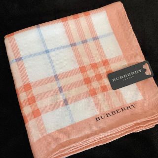 バーバリー(BURBERRY)のバーバリー　大判ハンカチ　シルク混(ハンカチ)