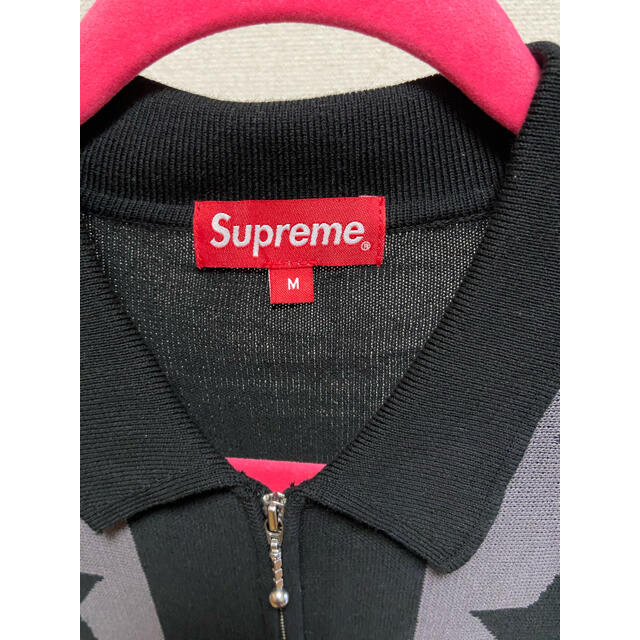 Supreme(シュプリーム)のsupreme Stars Zip Up Sweater Polo メンズのトップス(ニット/セーター)の商品写真