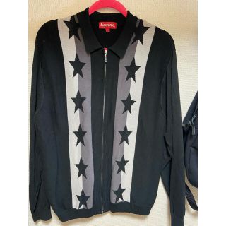 シュプリーム(Supreme)のsupreme Stars Zip Up Sweater Polo(ニット/セーター)