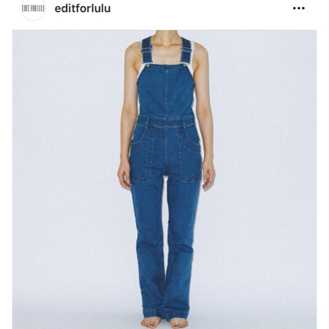 EDIT.FOR LULU デニムオールインワン オーバーオール 通信販売 ...