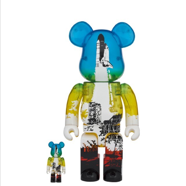 SPACE SHUTTLE BE@RBRICK LAUNCH Ver400%単体