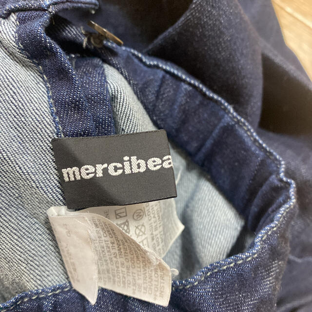 mercibeaucoup(メルシーボークー)のmercibeaucoup，デニムスカート レディースのスカート(ひざ丈スカート)の商品写真