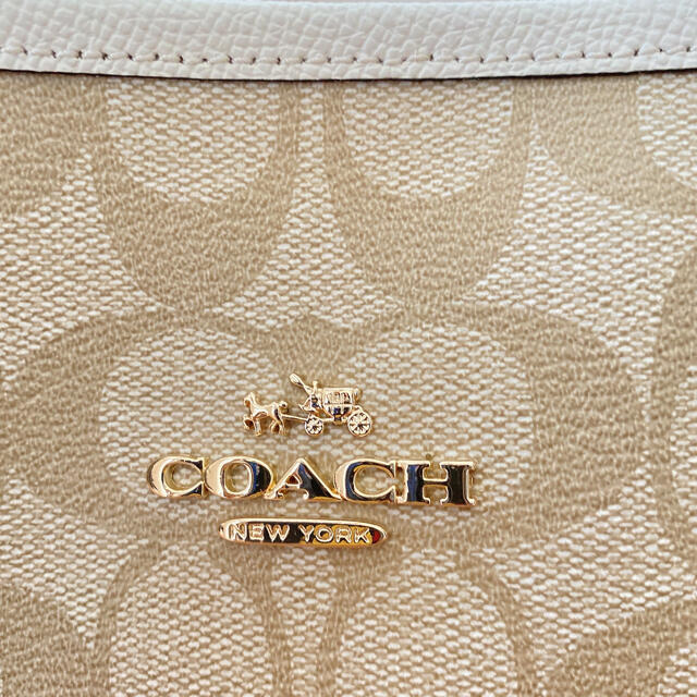 【週末限定価格】coach トートバッグ　ポーチ付き 1