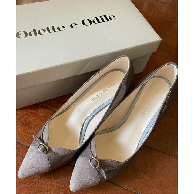 Odette e Odile(オデットエオディール)の定価17,280円　オデットエオディール ミニバックル パンプス  レディースの靴/シューズ(ハイヒール/パンプス)の商品写真