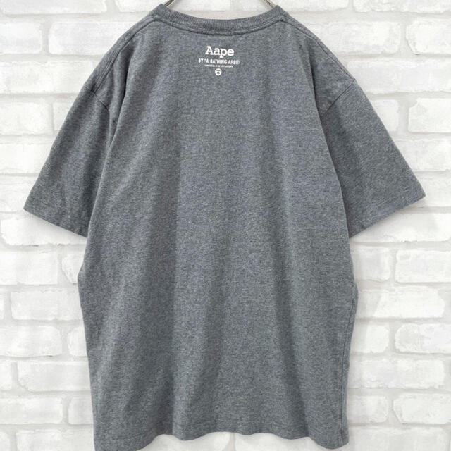 【超人気❗️】アベイシングエイプ カモサル ビッグロゴ Tシャツ L