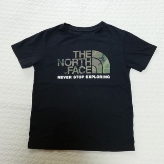ザノースフェイス(THE NORTH FACE)のノースフェイス　130　Tシャツ　黒(Tシャツ/カットソー)