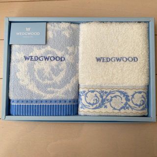 ウェッジウッド(WEDGWOOD)のWEDGWOOD ウォッシュタオル 2枚セット(タオル/バス用品)