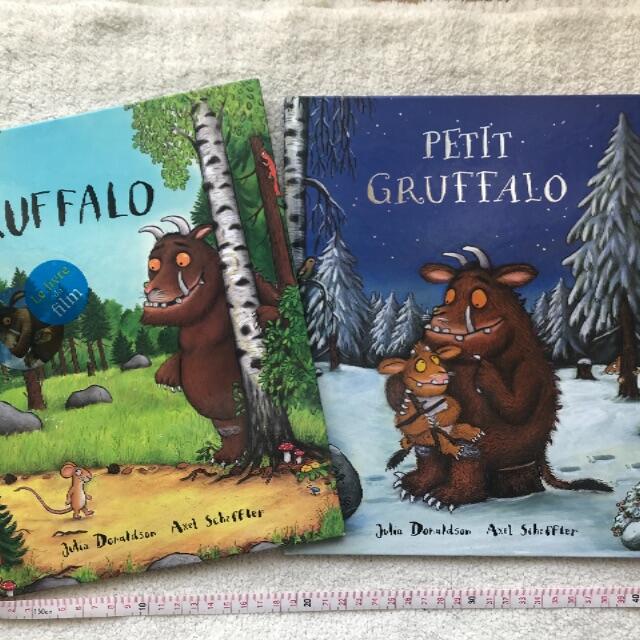 フランス語絵本　もりでいちばんつよいのは？　petit gruffalo