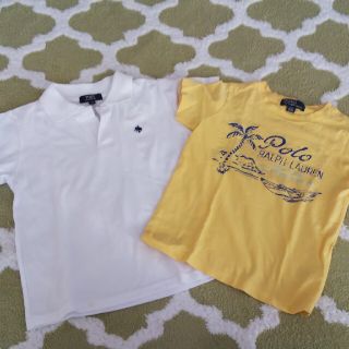 ポロラルフローレン(POLO RALPH LAUREN)の値下げ☺️POLO&ZARA キッズ👦Tシャツ👕３枚(Tシャツ/カットソー)