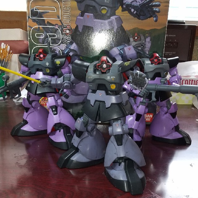 mg 黒い三連星 トリプルドム 完成品！