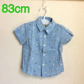 マザウェイズ(motherways)のマザウェイズ 83cm 男の子半袖シャツ (b80-67)(シャツ/カットソー)