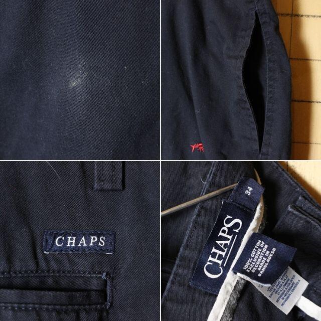 CHAPS(チャップス)のCHAPSチャップス ロブスター刺繍ショーツネイビーW34エビザリガニss132 メンズのパンツ(ショートパンツ)の商品写真