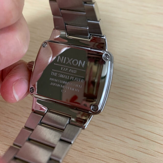 NIXON(ニクソン)のNIXON THE SMALL PLAYER 33 mm シルバー レディースのファッション小物(腕時計)の商品写真