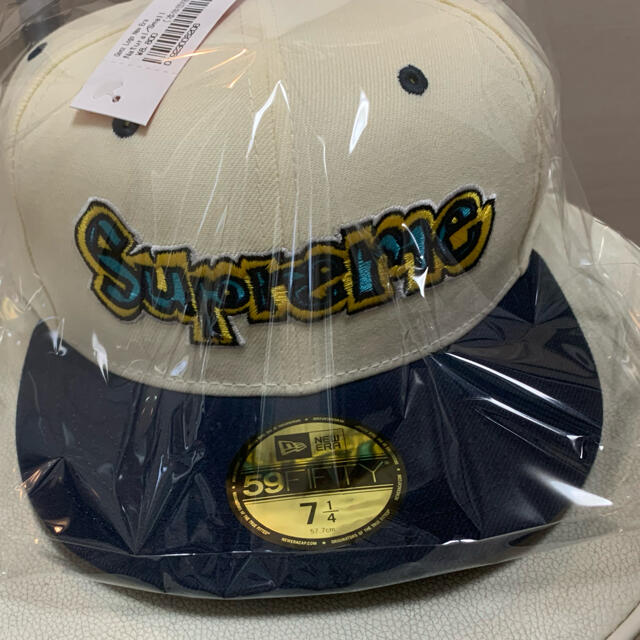 Supreme Gonz Logo New Era Natural 7 1/4 Supreme Gonz Logo New Era Natural 7 1/4