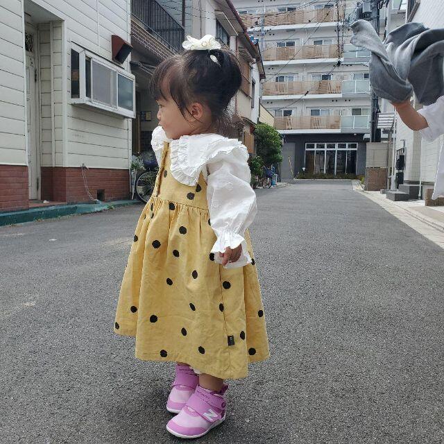 ワンピース 韓国子供服 フォーマル 女の子 入園式 卒園式 可愛い ドッド柄の通販 By 楽天boomboom ラクマ