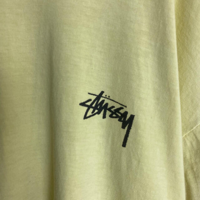 メキシコ製】ステューシー☆両面ロゴ入りTシャツ シャドーマン ビッグ