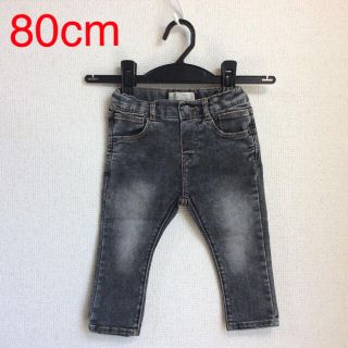 ザラキッズ(ZARA KIDS)のZARA 80cm 男の子 デニムパンツ (b80-72)(パンツ)