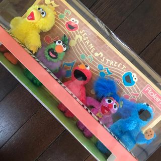 セサミストリート(SESAME STREET)の★Roland「セサミストリートストラップ付マスコット5体」ぬいぐるみ・非売品★(ぬいぐるみ)